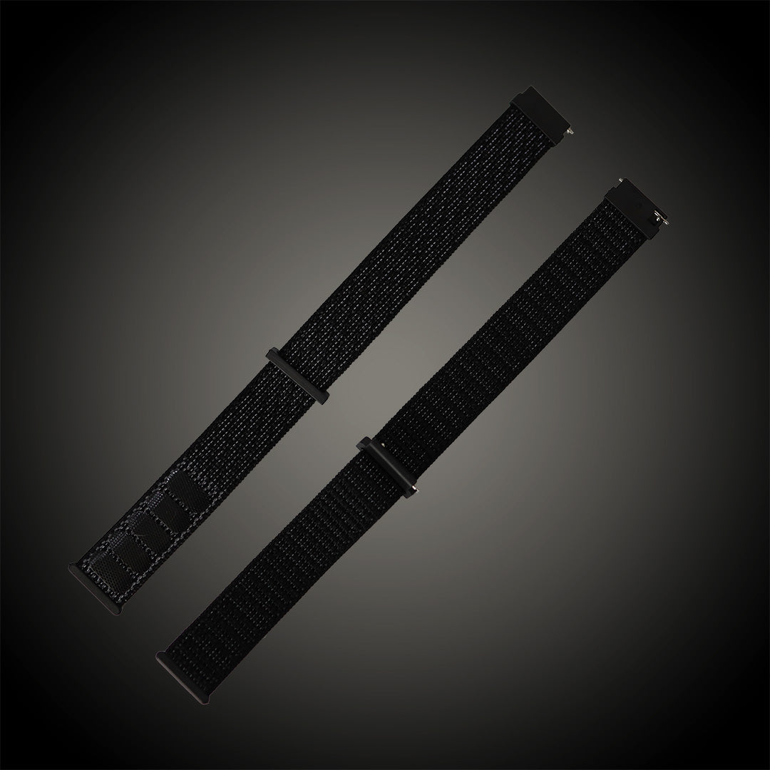 Quick Release Nylon Strap Charcoal Black – Swiss Watch Company