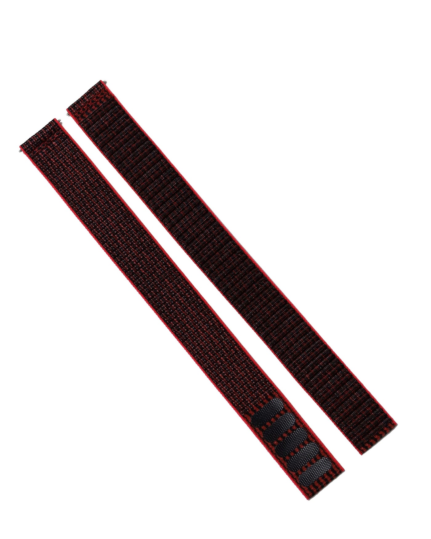Black Red Nylon Strap