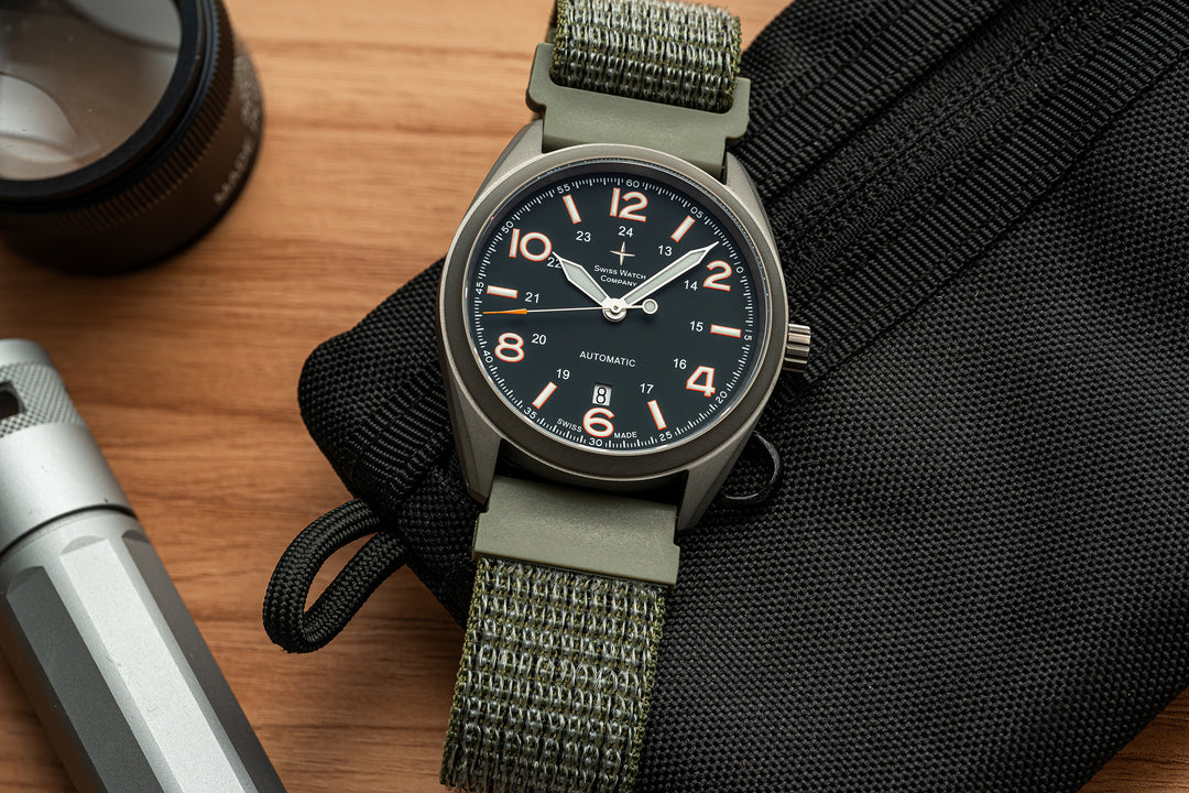 Bunker Blue Grey – Lightweight Titanium Swiss Automatic | Swiss