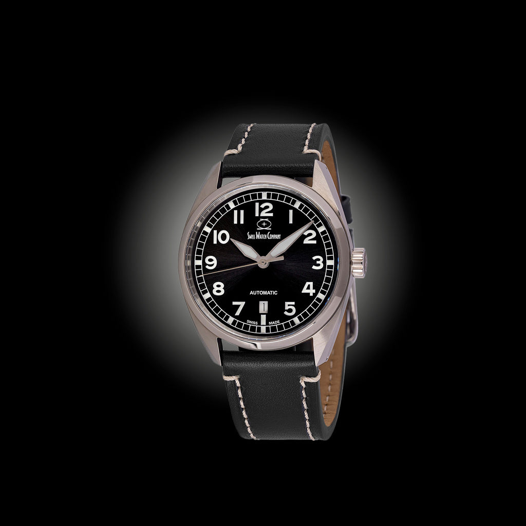 Hyper-G Black – Titanium Swiss Automatic Watch | Swiss Watch Company