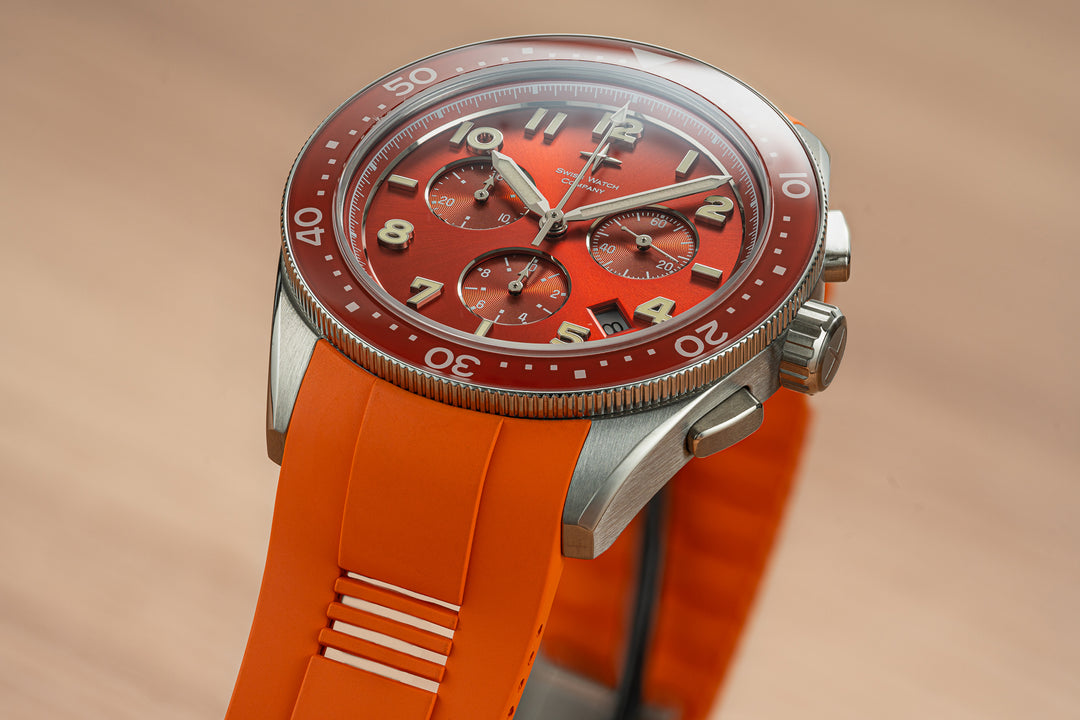 Pioneer Orange – Swiss Watch Company