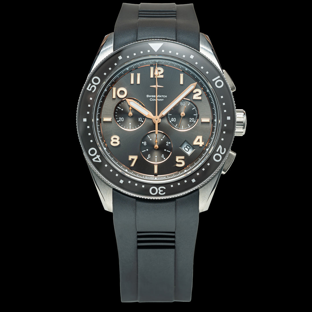 Pioneer Grey Gold – Swiss Watch Company