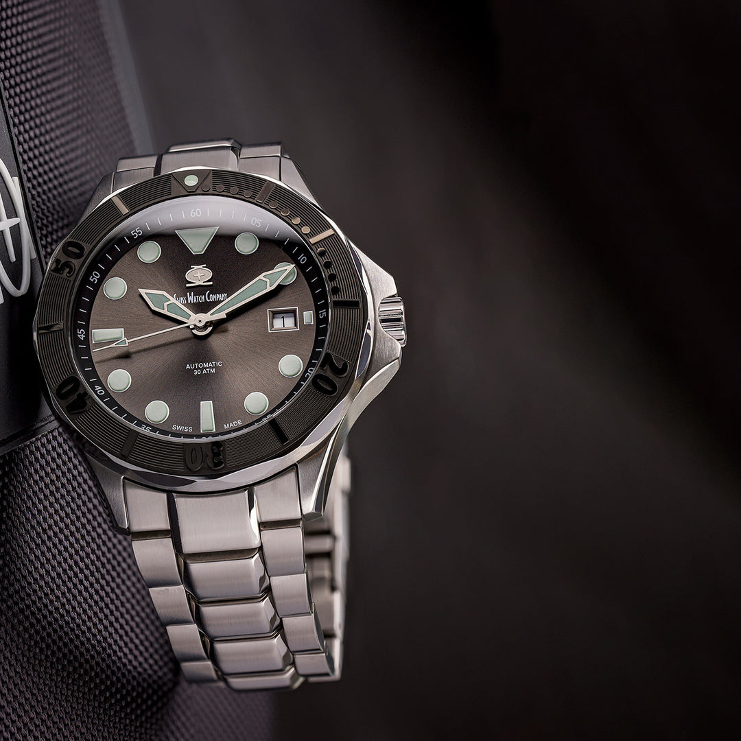SWC MKII Diver Slate Grey – Swiss Watch Company