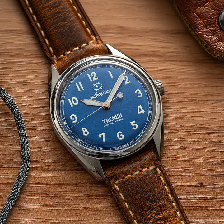 Trench Blue – Swiss Watch Company