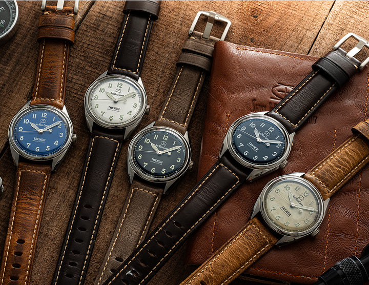 Trench Black – 38mm Polished Titanium Dress Watch | Swiss Watch