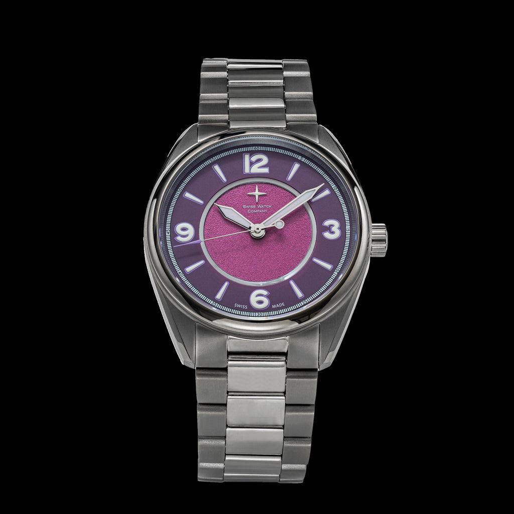 Swiss Watch Company Tumbler Fuchsia