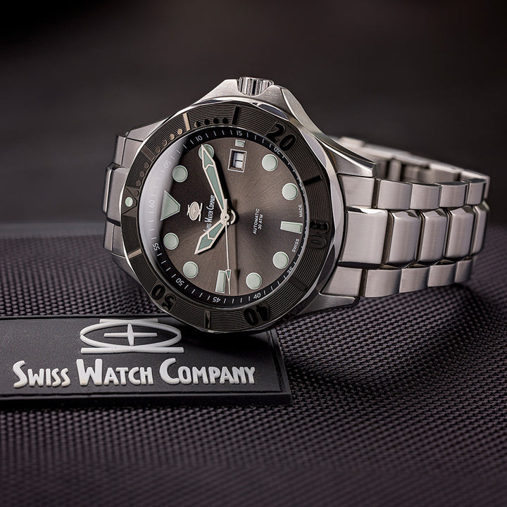 SWC MKII Diver Slate Grey – Swiss Watch Company
