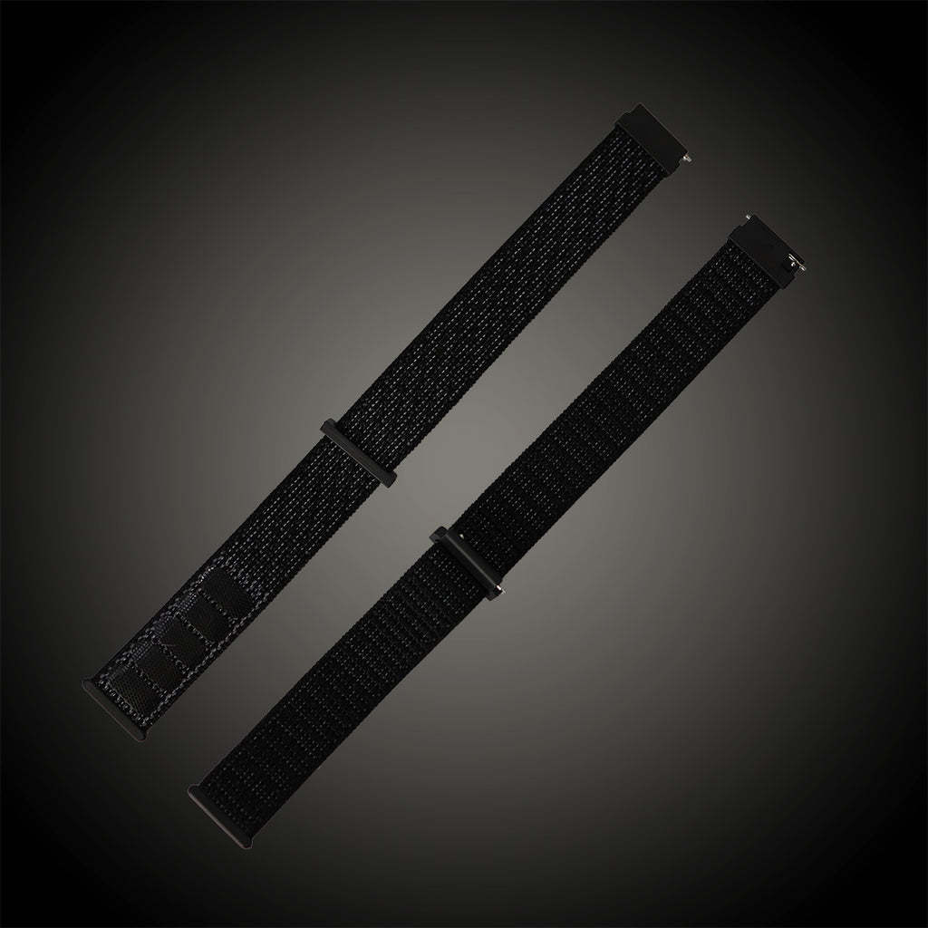 【Wacko】WILD SILK L2-B Sサイズ Quick Release Nylon Strap Charcoal Black – Swiss Watch Company