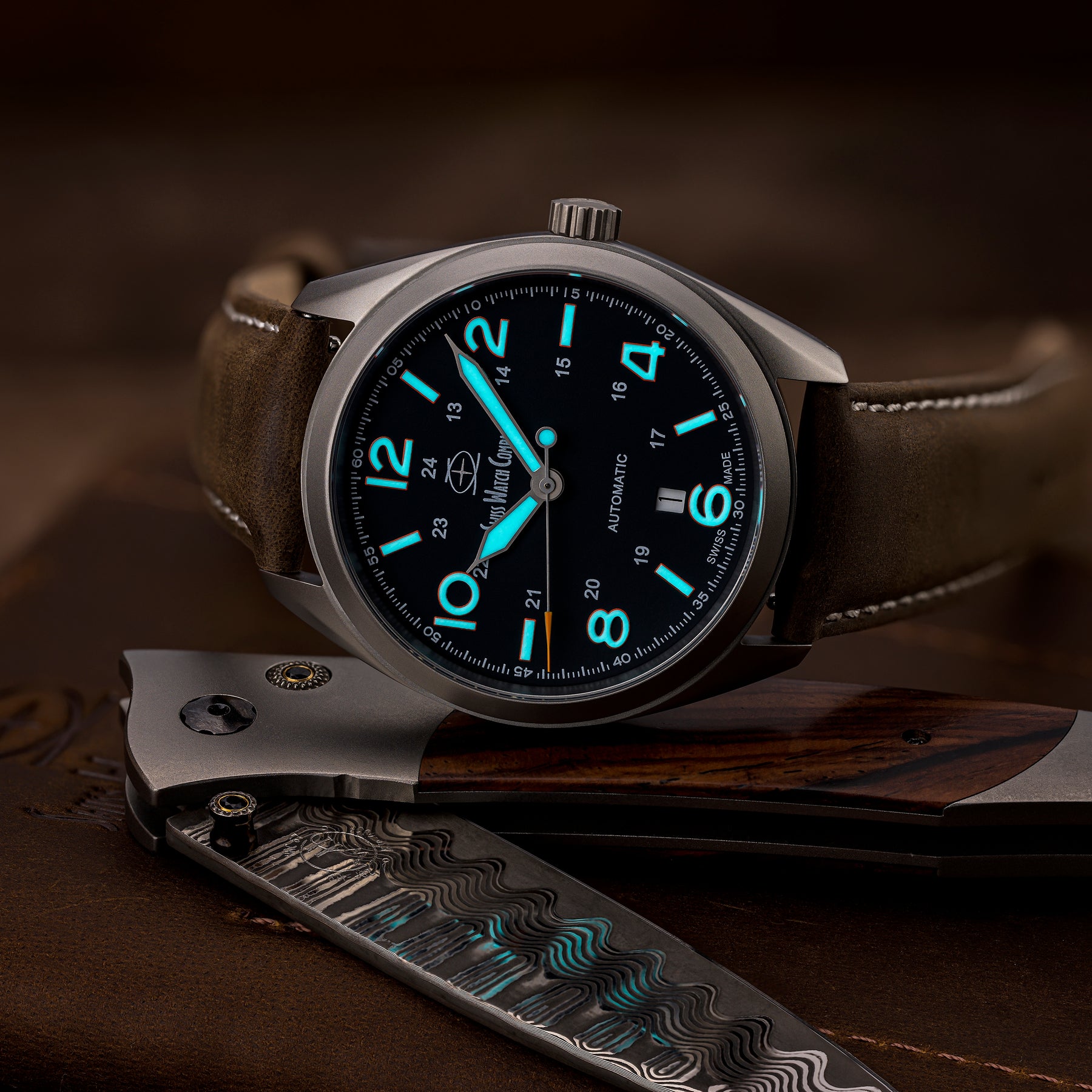 Bunker Blue Bunker Blue Grey – Swiss Watch Company